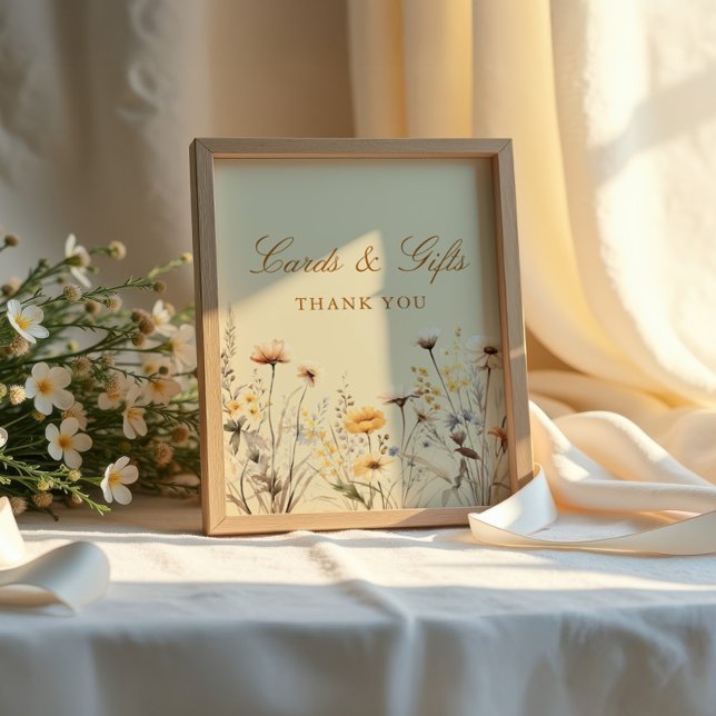 Karten und Geschenke Brautparty Vielen Dank Poster (Von Creator hochgeladen)