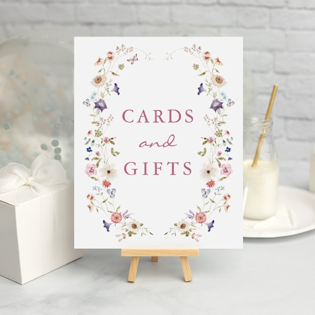 Karten und Geschenke Bridal Tee Poster (Elegant Floral Cards and Gifts Bridal Tea Party Poster by Painted Paperie
)