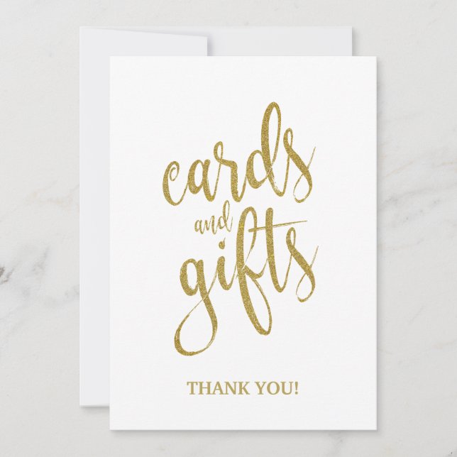 Karten und Geschenke für erschwingliche Hochzeiten (Vorderseite)