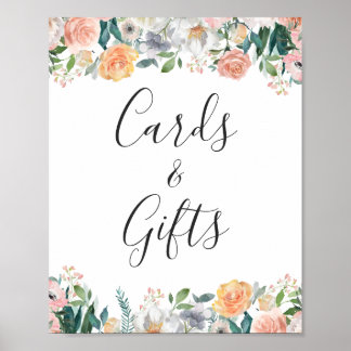 Karten und Geschenke Garten Blumen Rose Blumenstra Poster