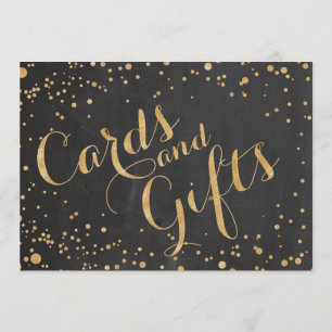 Karten und Geschenke Hochzeitsschild,