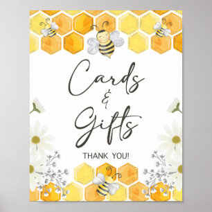 Karten und Geschenke Honey Bee Baby Dusche Schild