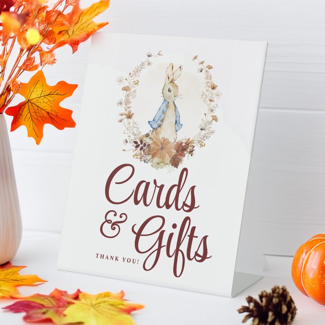 Karten und Geschenke Kinderdusche Peter Rabbit Her Sockelschild (Von Creator hochgeladen)