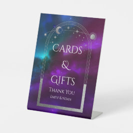 Karten und Geschenke Kosmische Lila Aquamarine Son Sockelschild