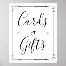 Karten und Geschenke Moderne Brautdusche Decke