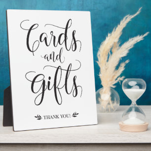 Karten und Geschenke Modernes Hochzeitszeichen Fotoplatte