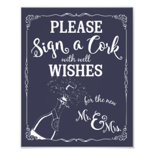 Karten und Geschenke Party Hochzeitszeichen nautis Fotodruck