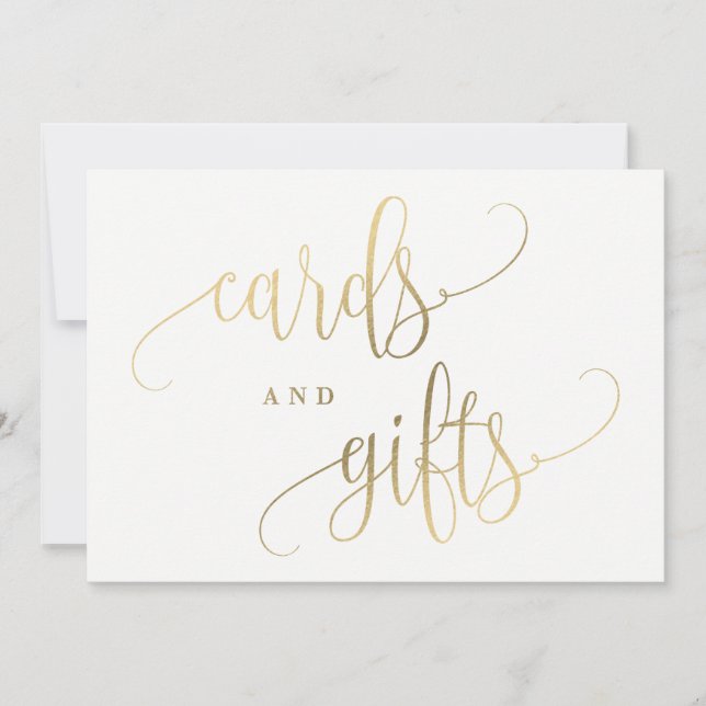 Karten und Geschenke Zeichen - Liebliche Kalligrap (Vorderseite)