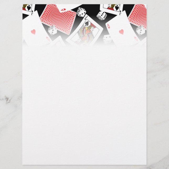 Karten und Würfel (Vorne)