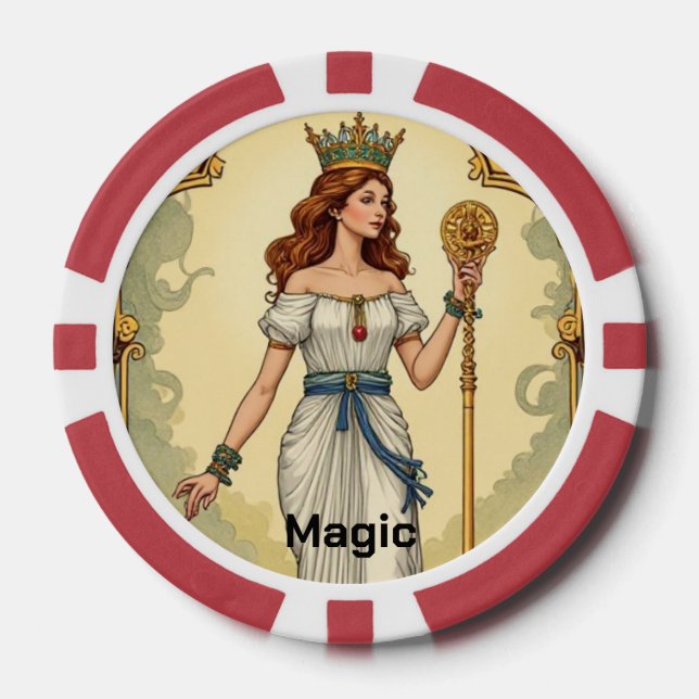 Karten von James Michael Miller  Pokerchips (Vorderseite)