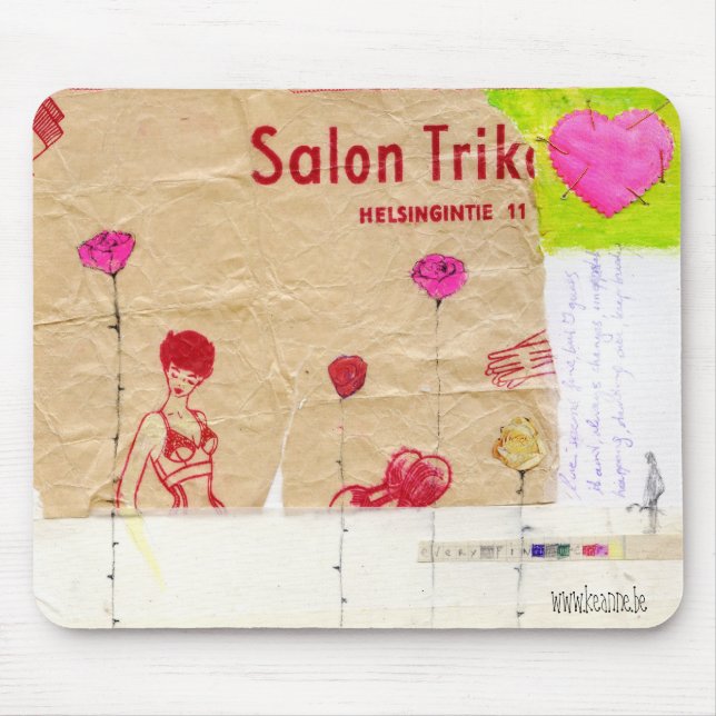 Karten von mir mousepad (Vorne)