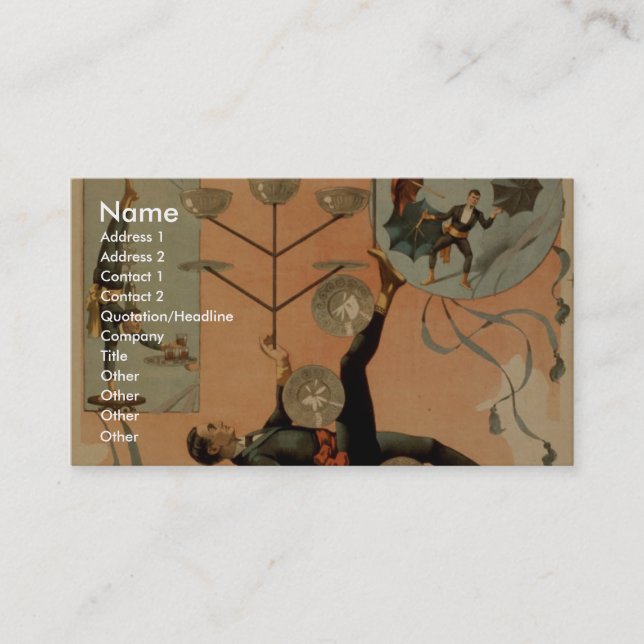 Karten zeichnen, "Eldora", Jongleur der Welt (Vorderseite)