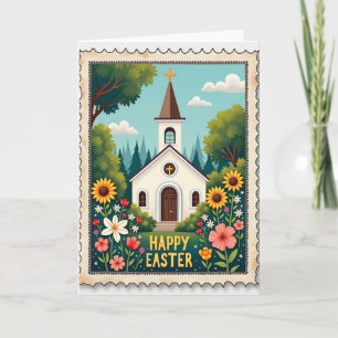 Karten zum Ostergruß mit Kapellenfrühlingsblüten
