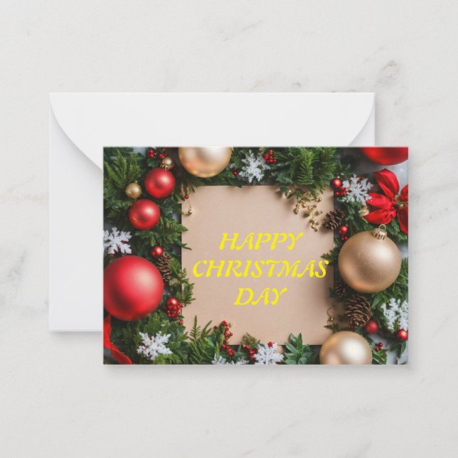 KARTENDESIGN MITTEILUNGSKARTE (Vorderseite)