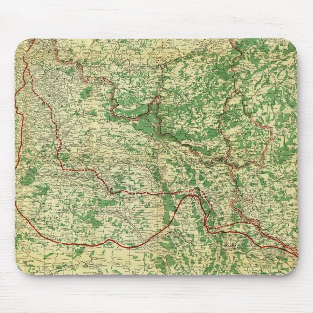 Kartenfront Western Mousepad (Vorne)