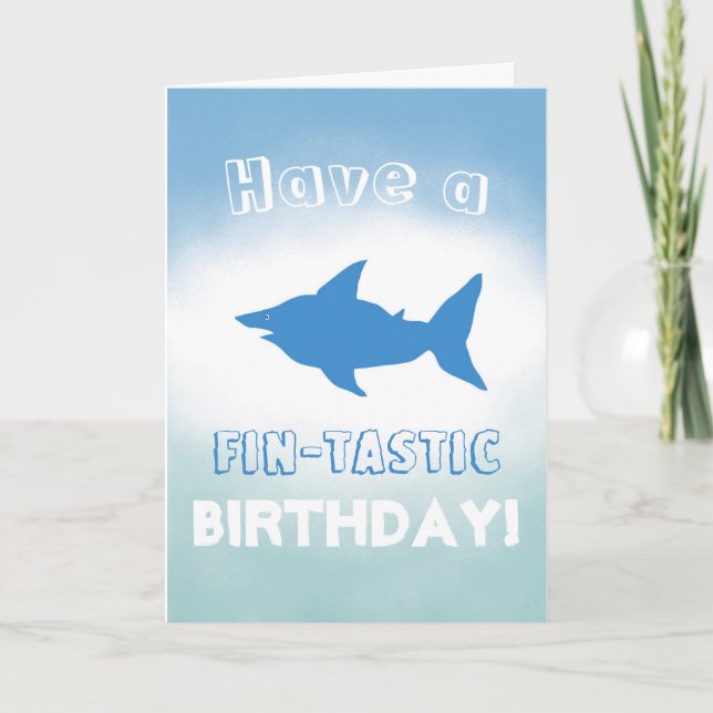 Kartenhai Karte (Vorderseite)