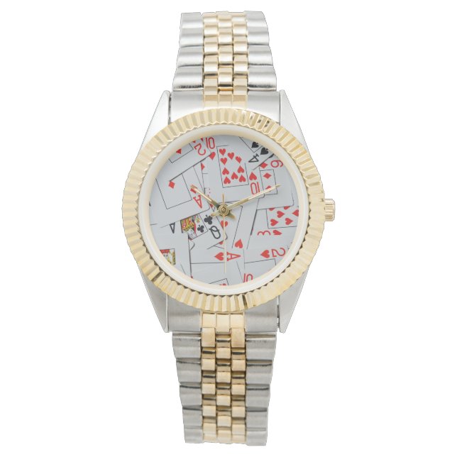 Kartenhalterung, Armbanduhr (Vorderseite)