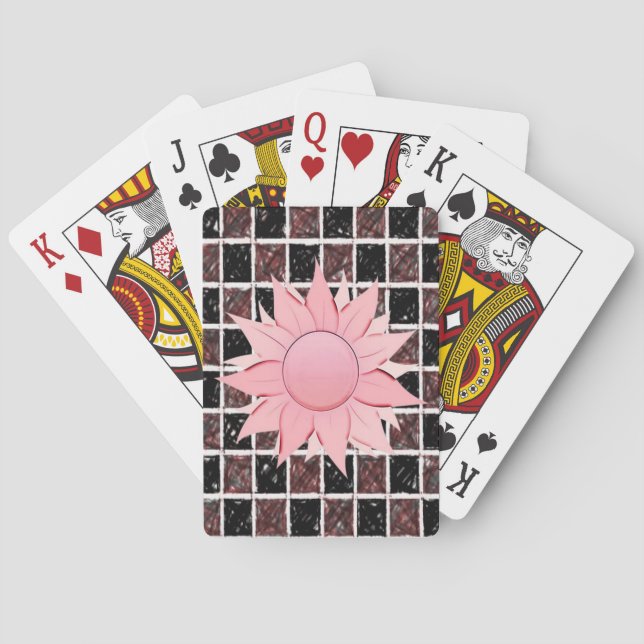 Kartenhalterung Spielkarten (Rückseite)