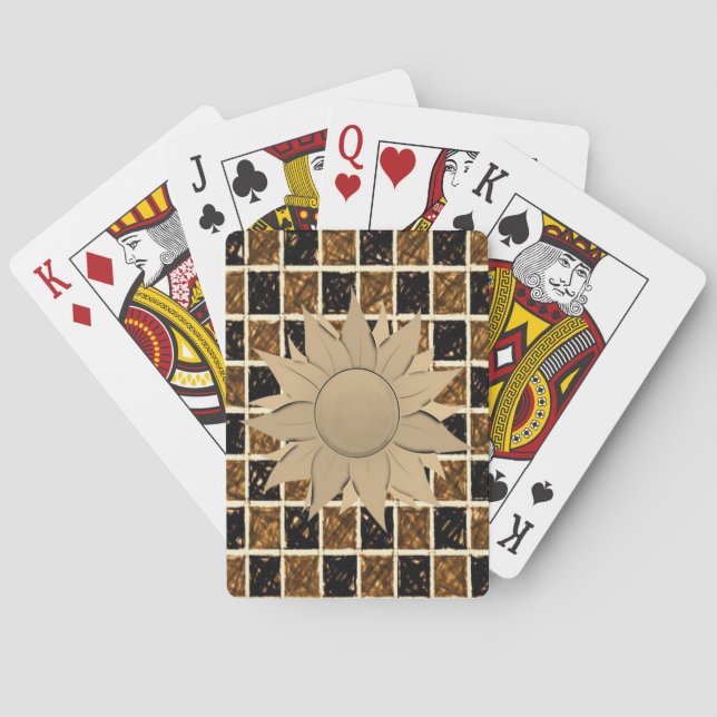 Kartenhalterung Spielkarten (Rückseite)