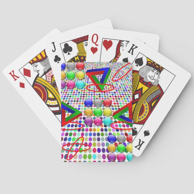 Kartenhalterung Spielkarten (Rückseite)