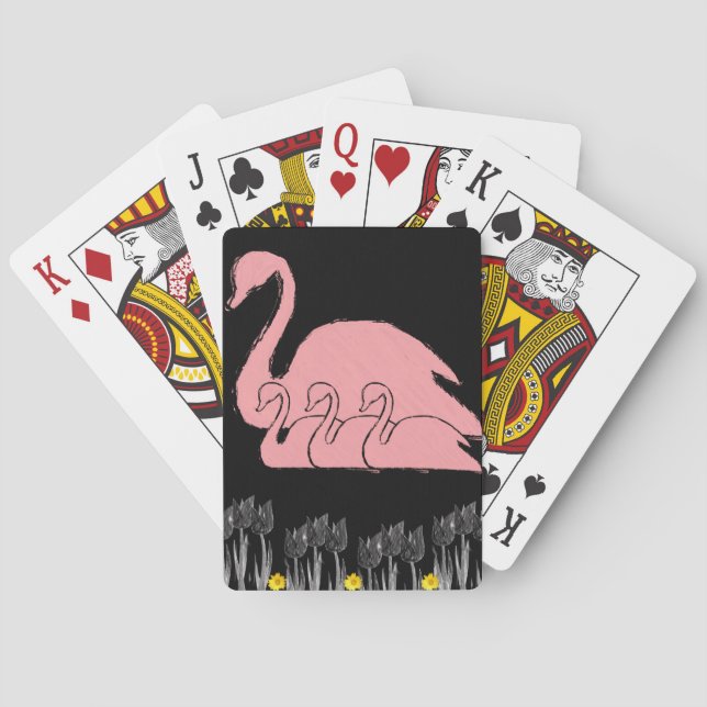 Kartenhalterung Spielkarten (Rückseite)