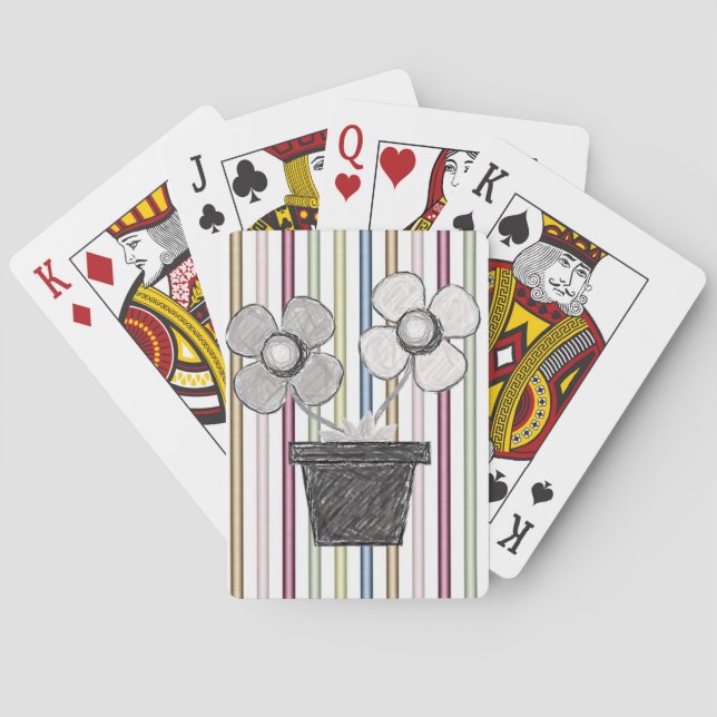 Kartenhalterung Spielkarten (Rückseite)
