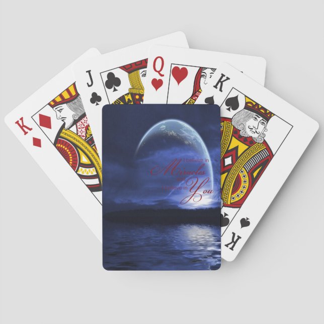Kartenhalterung Spielkarten (Rückseite)
