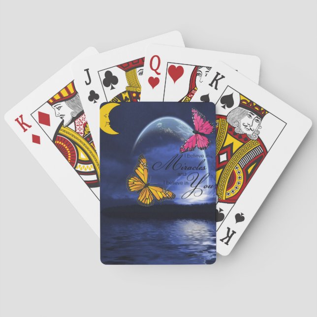 Kartenhalterung Spielkarten (Rückseite)