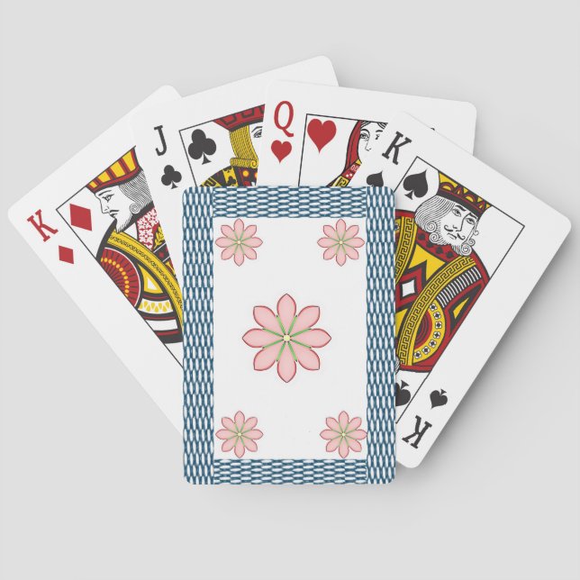 Kartenhalterung Spielkarten (Rückseite)