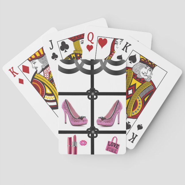 Kartenhalterung Spielkarten (Rückseite)