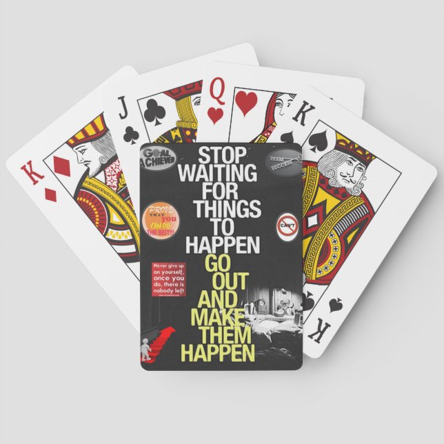 Kartenhalterung Spielkarten (Rückseite)