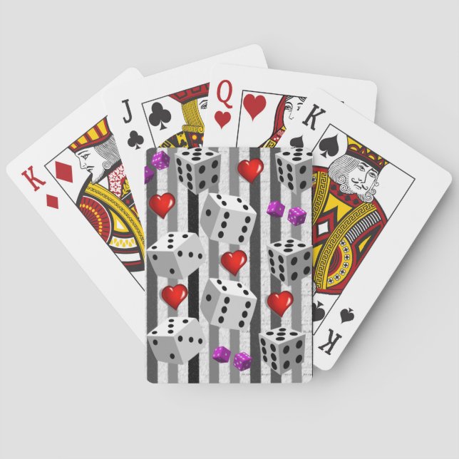 Kartenhalterung Spielkarten (Rückseite)