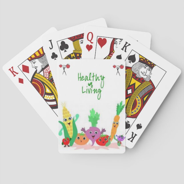 Kartenhalterung Spielkarten (Rückseite)