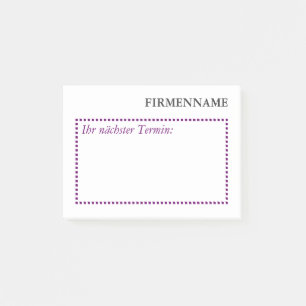 Kartenhaus Ungewöhnliche Geschäftsausstattung Post-it Klebezettel