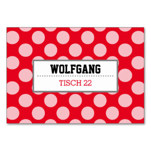 Kartenhaus   Ungewöhnliche Geschäftsausstattung  Tischnummer