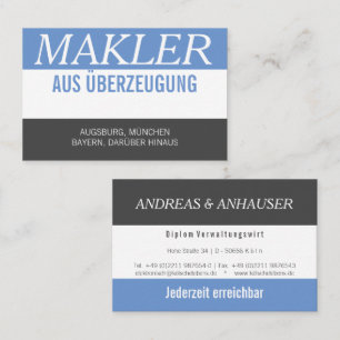 Kartenhaus   Ungewöhnliche Geschäftsausstattung  V Visitenkarte