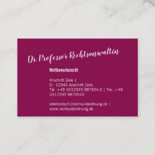 Kartenhaus   Ungewöhnliche Geschäftsausstattung  Visitenkarte