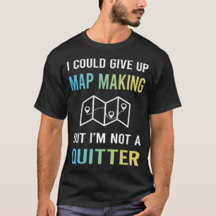 Kartenherstellung Kartographie Kartograf T-Shirt