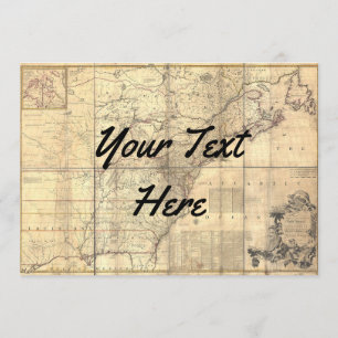 Kartenkarte Einladung