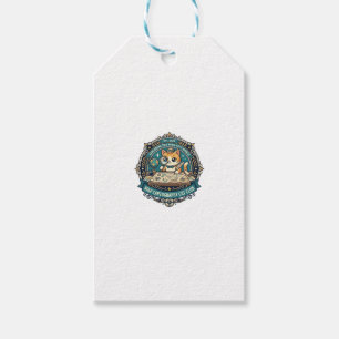 Kartenkartografie Katze Lustige Katzenliebhaber De Geschenkanhänger