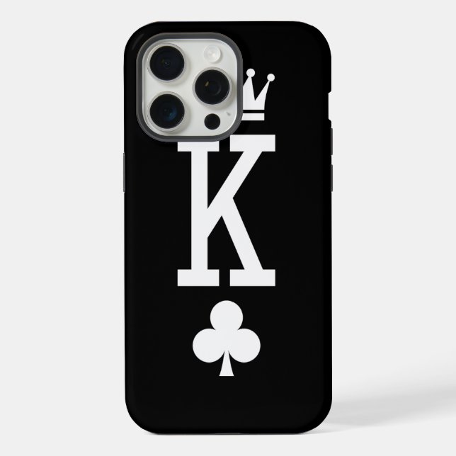 Kartenkönig iPhone Hülle (Rückseite)