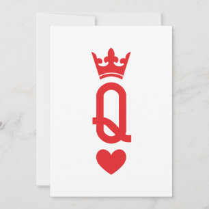 Kartenkönigin Einladung