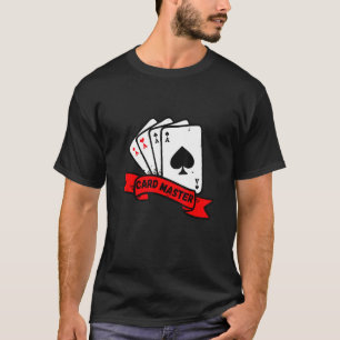 Kartenmeister - Poker Karten spielen Rummy Blackja T-Shirt