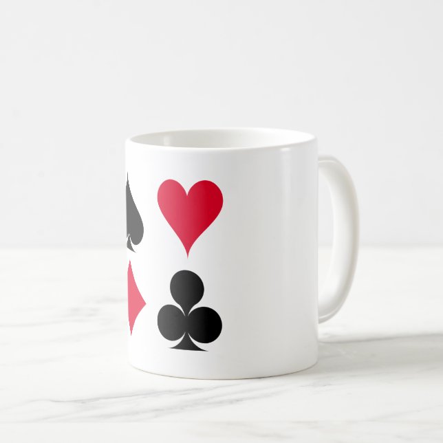 Kartenmuster anzeigen kaffeetasse (VorderseiteRechts)