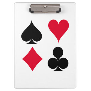 Kartenmuster anzeigen klemmbrett