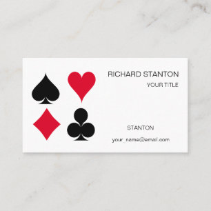 Kartenmuster anzeigen visitenkarte