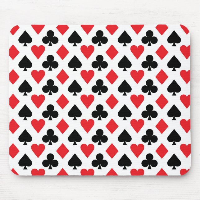 Kartenmuster Mousepad (Vorne)