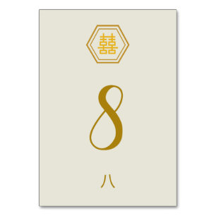 Kartennummer - Doppeltes Glück Tischnummer