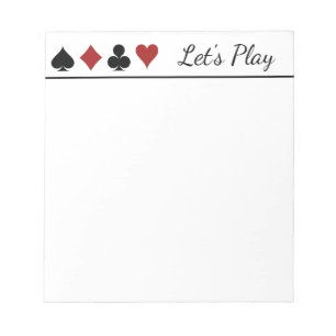 Kartensensorkarte Notizblock