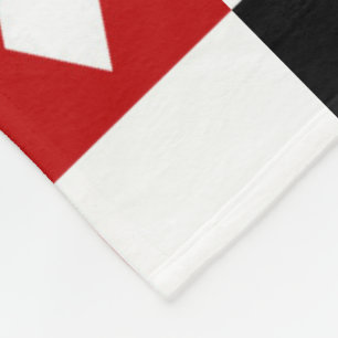 Kartenspiel-Anzug-Spielraum-Decke Fleecedecke